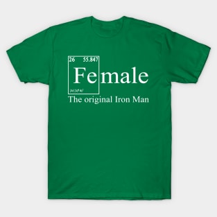 Female The original Iron Man T-Shirt